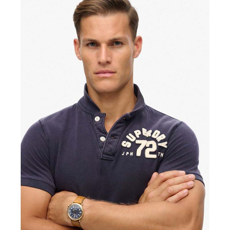 Superdry Vintage Athletic Polo image number 2